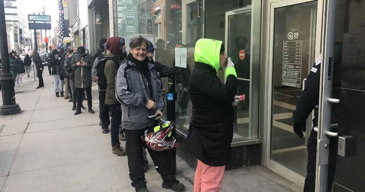 En Canadá, las tiendas de cannabis se llenan ante el coronavirus