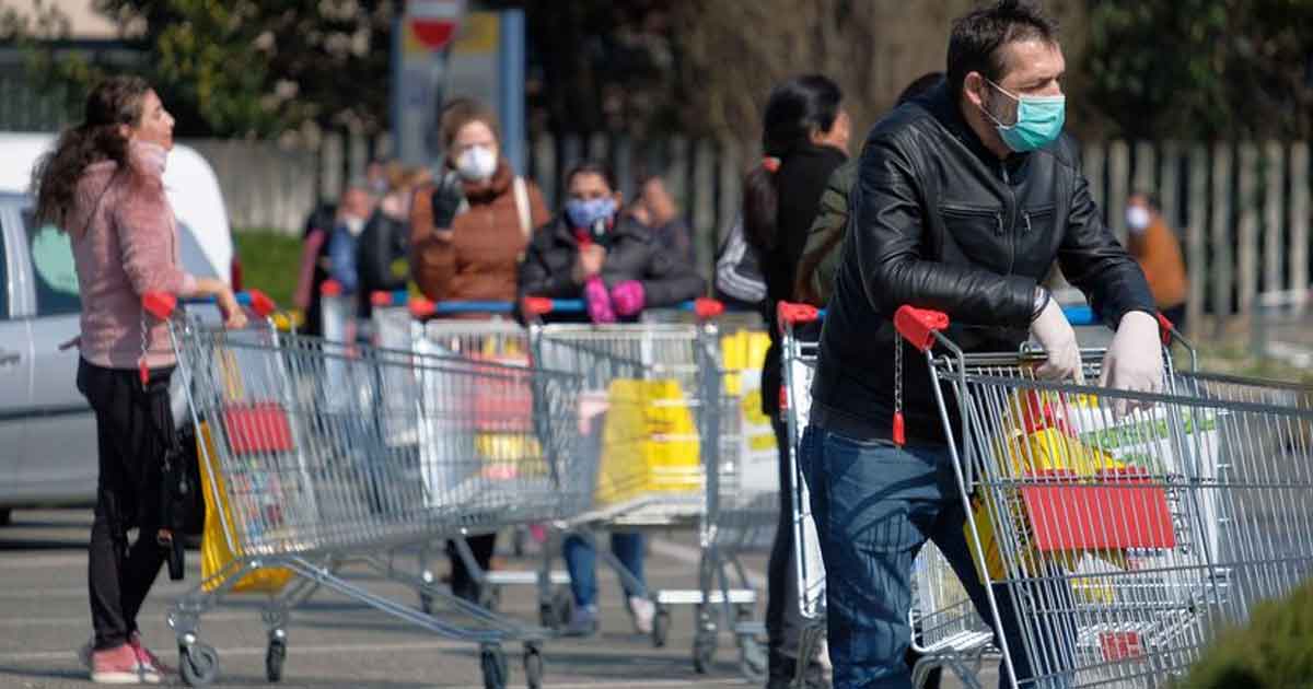 Nuevo récord de muertos en Italia: 4.825 fallecidos con coronavirus, 793 más en 24 horas
