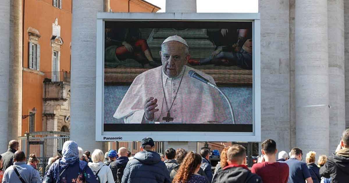 Papa Francisco teme un "genocidio" si se prioriza economía por sobre la salud