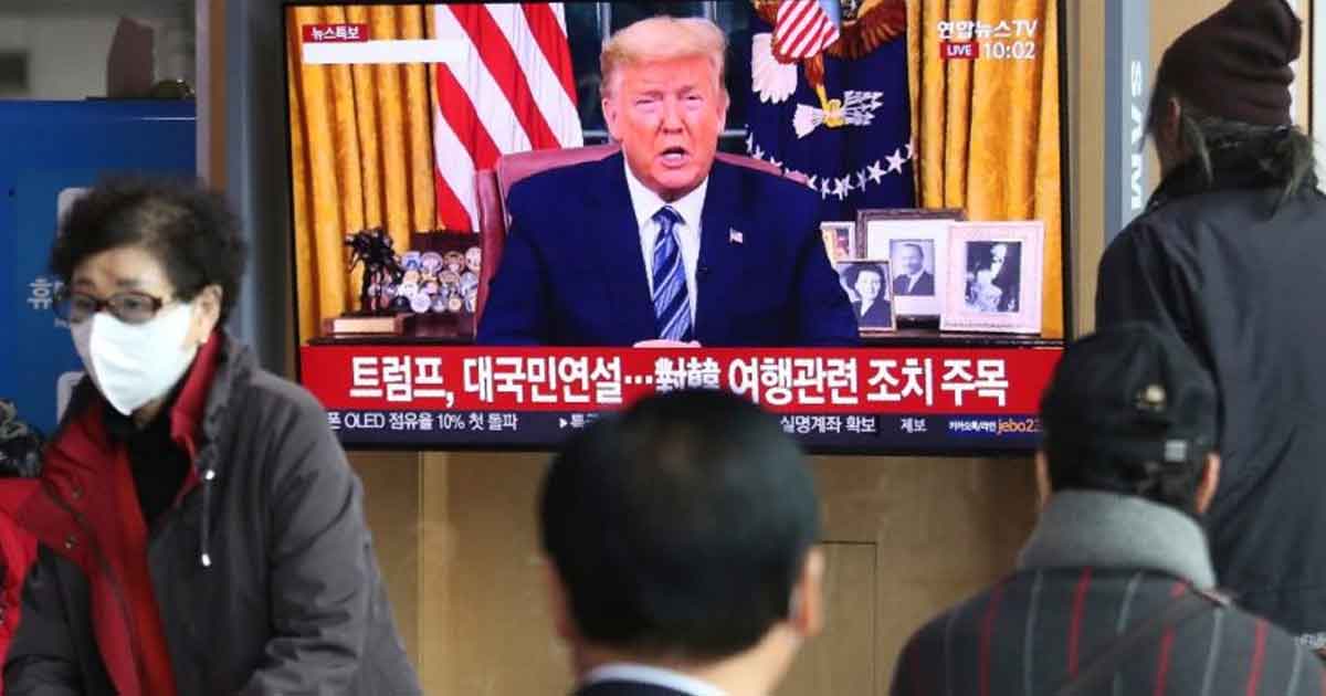 Aléjense de las personas, recomienda Trump para combatir el coronavirus