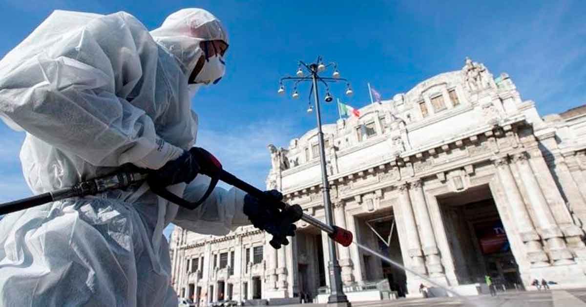 Italia rompe récord en muertos por Covid-19; registra 368 en menos de 24 horas