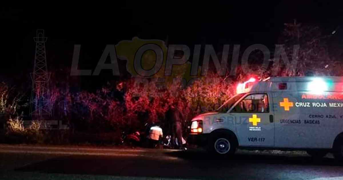 Motociclista arrollado por vehículo fantasma sobre la Cerro Azul- Piedra Labrada