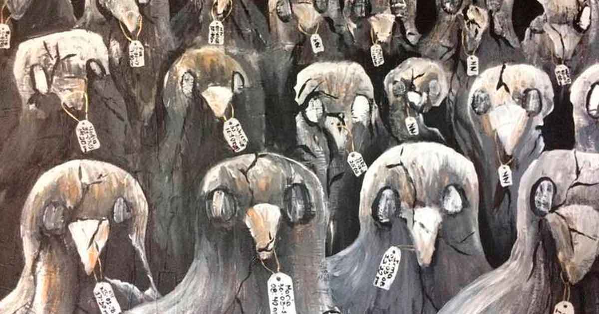 Mujeres artistas exponen su obra plástica