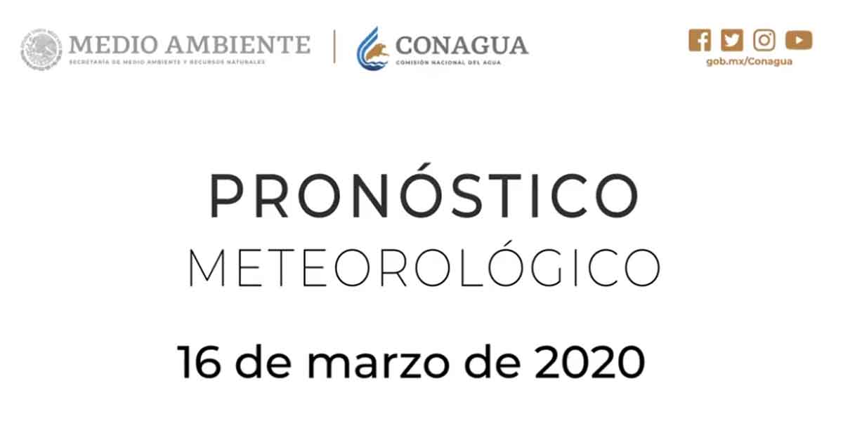 Se prevén chubascos, descargas eléctricas y granizo en el Noroeste, Centro y Sur de México (Video)
