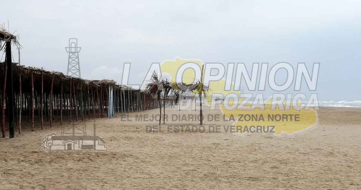 Panorama desalentador para palaperos en Tuxpan