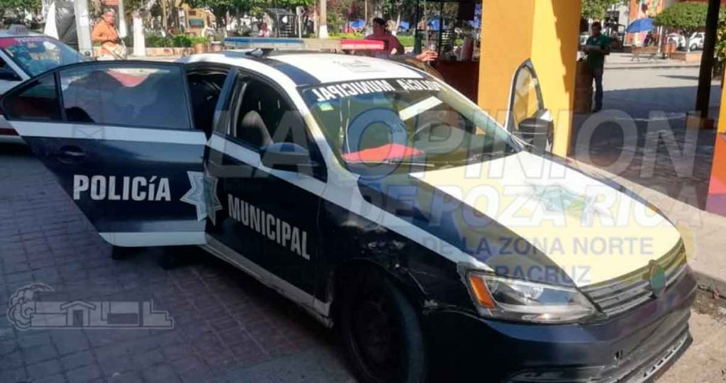 Policía Municipal detiene a papanteco por amenazar a transeúntes