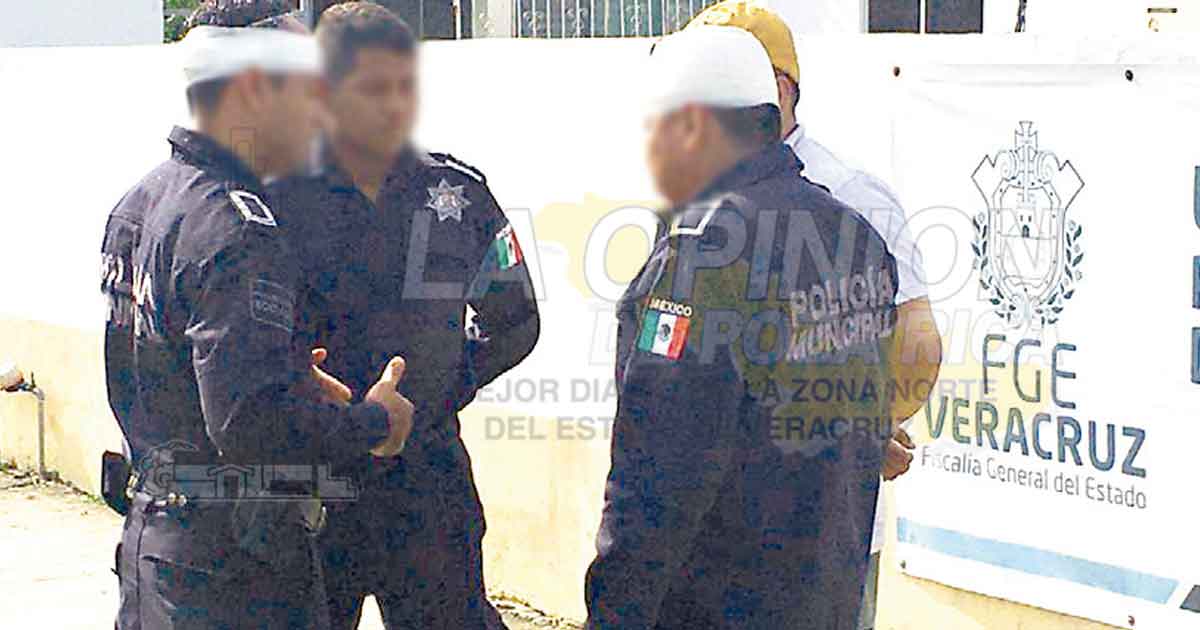 Policías municipales son atacados por sujetos armados en Tuxpan