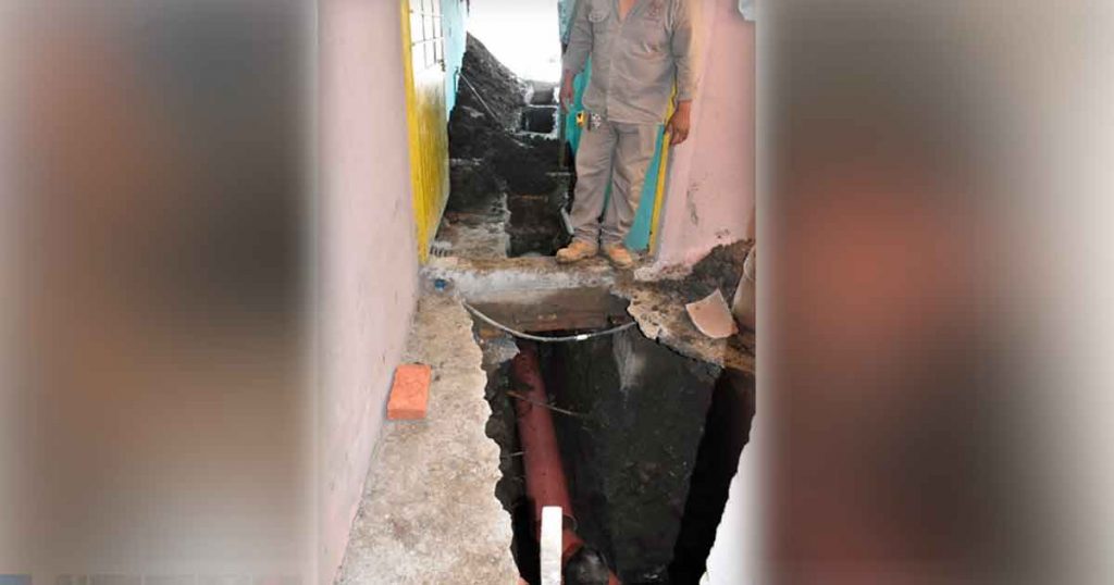 Reparan drenaje con más de 20 años de antigüedad en Poza Rica