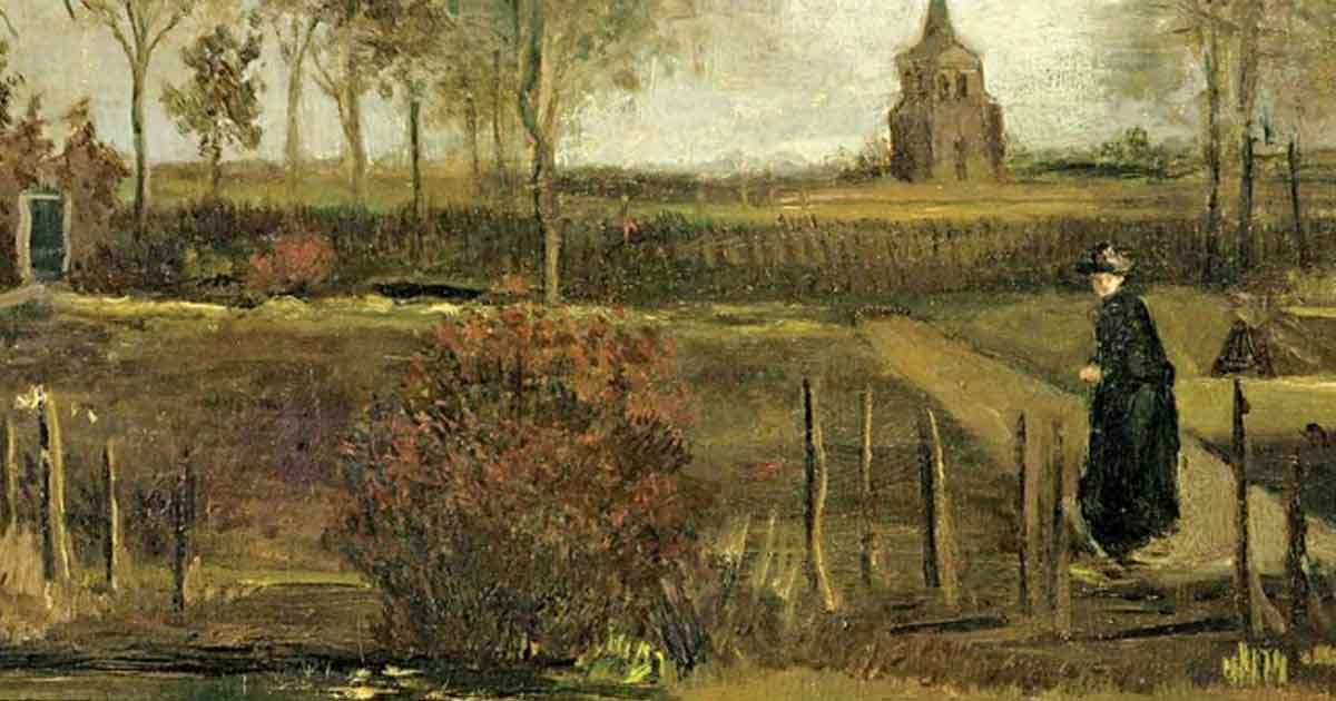 Roban pintura de Van Gogh del museo Singer Laren