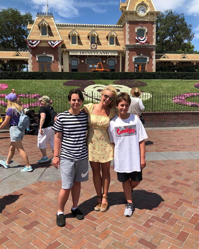 Britney Spears, muy disgustada porque no puede pasar apenas tiempo con sus hijos