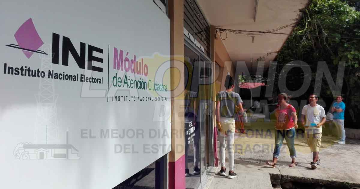Suspende INE servicio en los módulos fijos