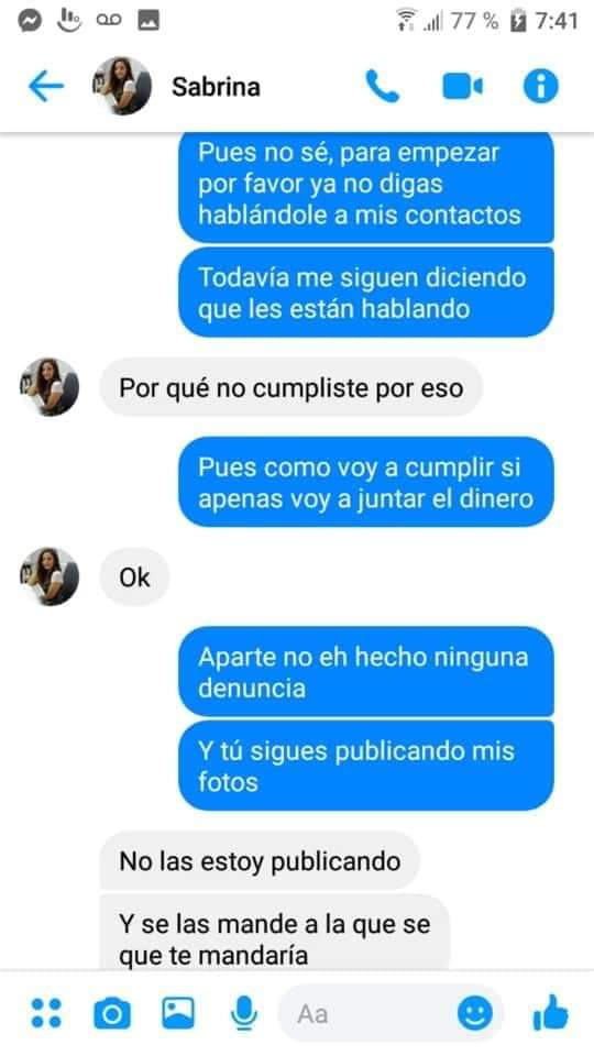 Le roban identidad e intentan extorsionarla