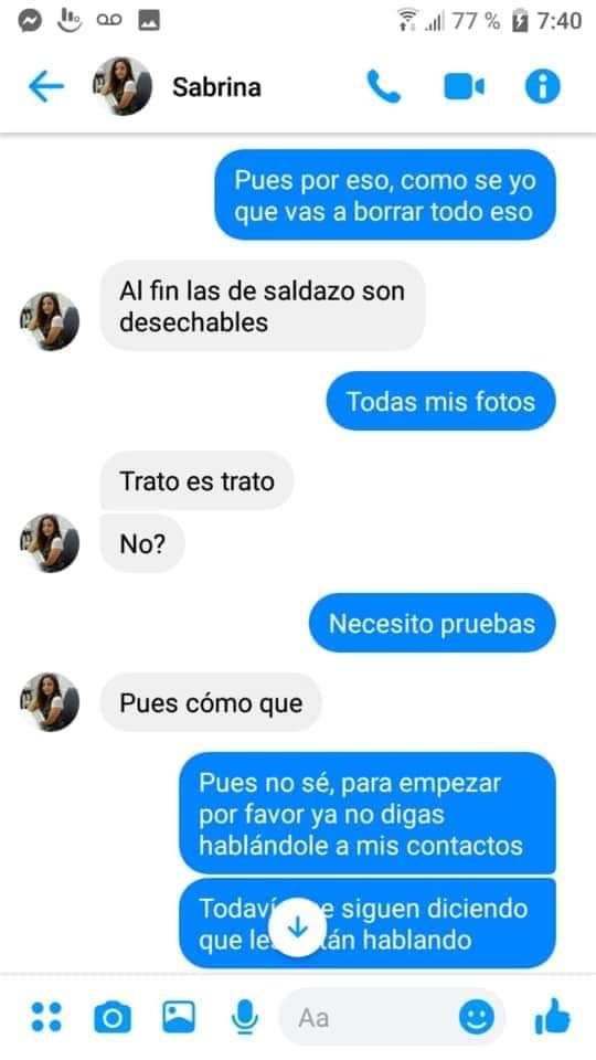 Le roban identidad e intentan extorsionarla