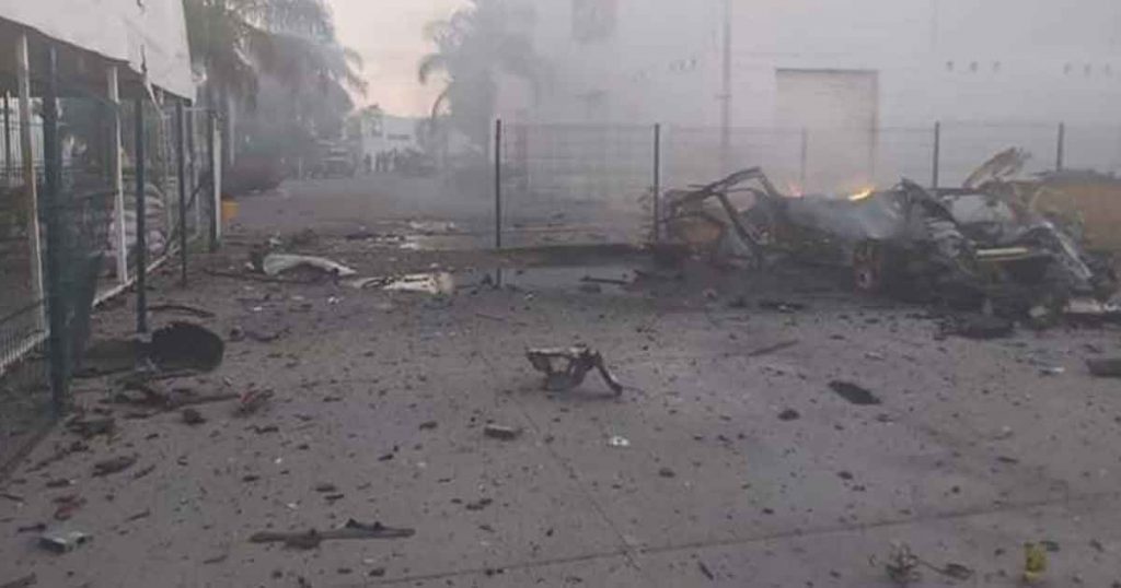 Detonan coche bomba en campamento de la guardia nacional