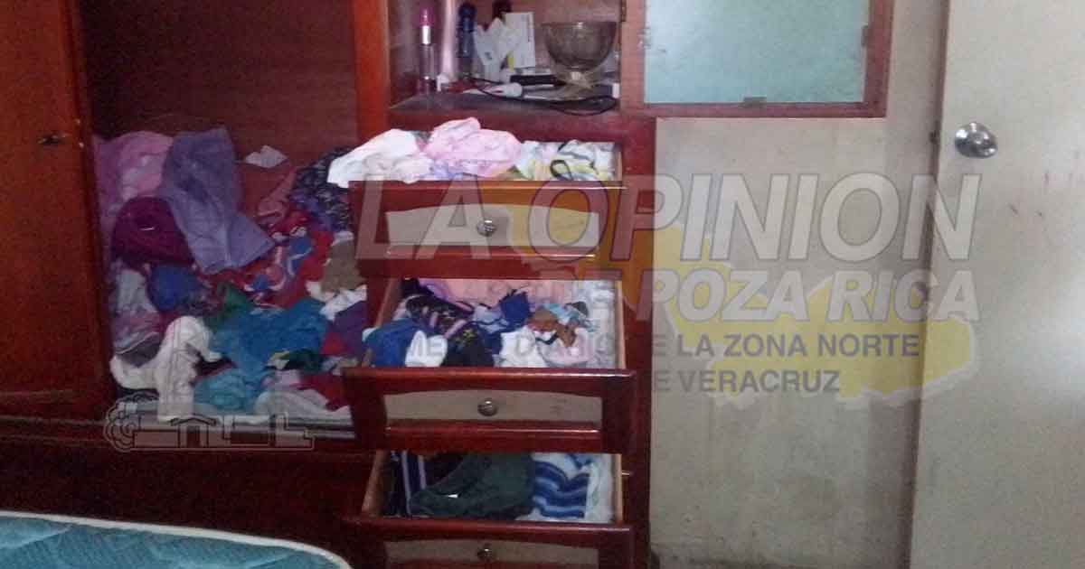 ¡Saquean humilde vivienda en Álamo!