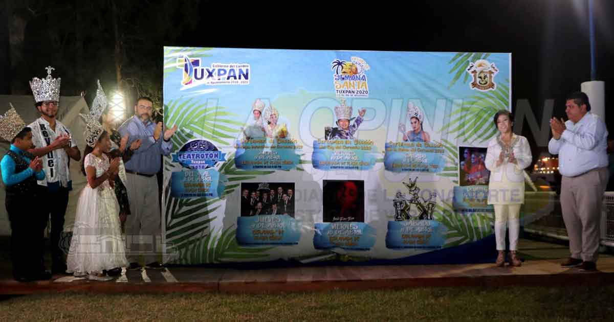 Elenco espectacular para Semana Santa 2020 en Tuxpan