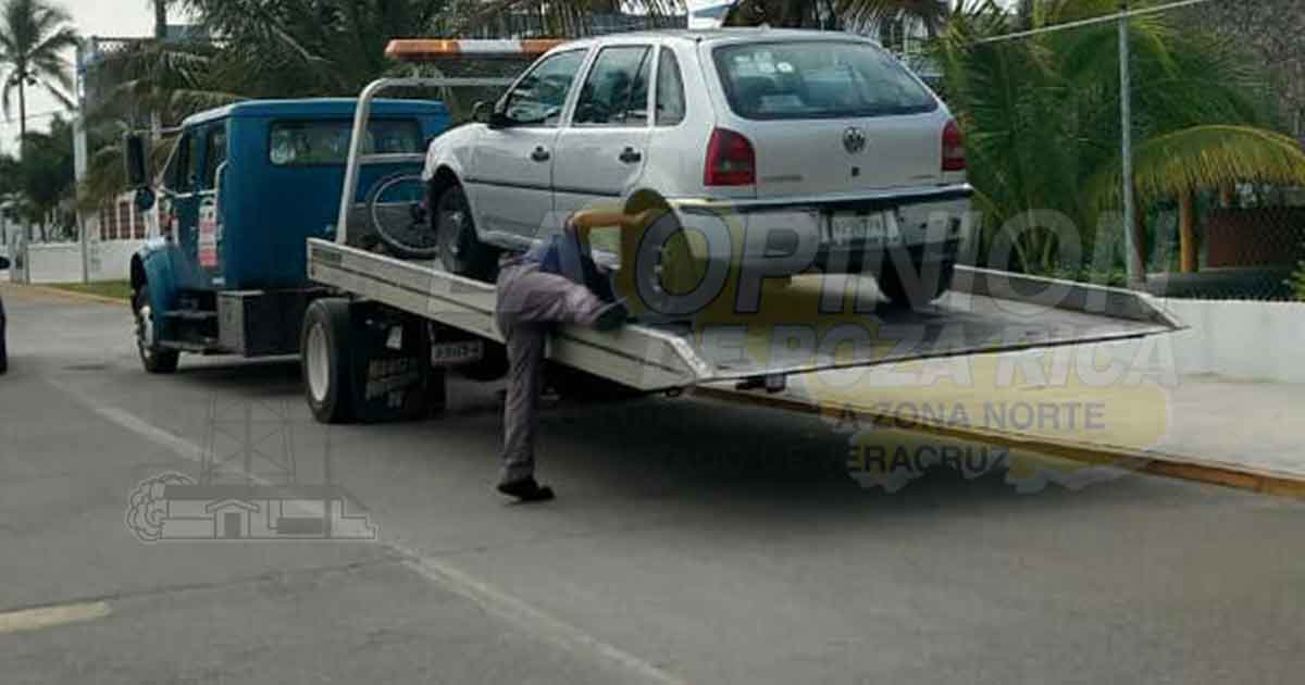 Atropellan a sexagenario en Tecolutla