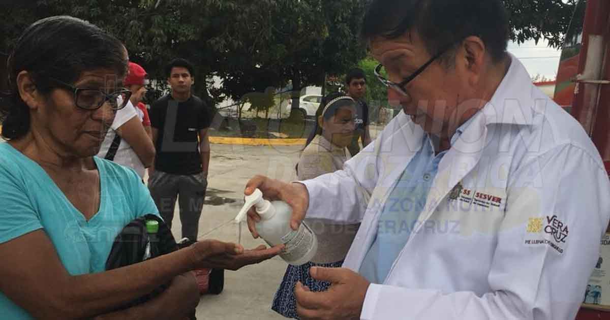 Refuerza prevención contra Covid-19 en la zona norte