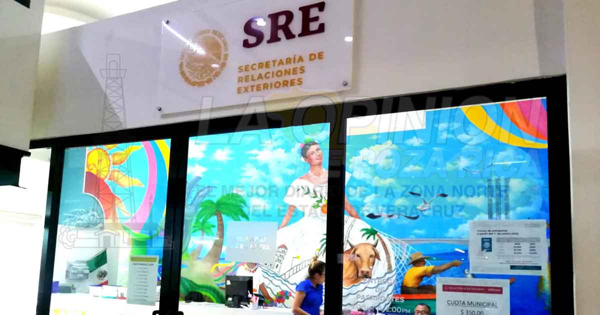 Trámite de pasaporte no se suspende en Tuxpan