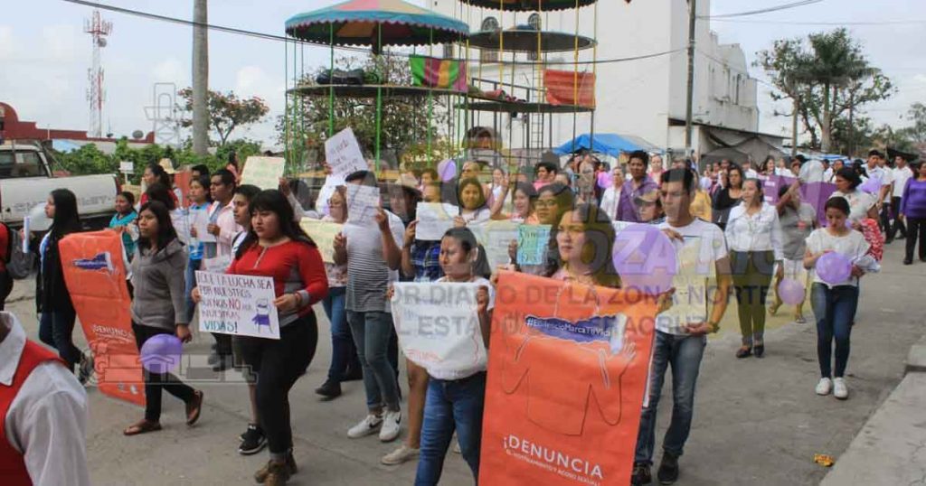 Exigen alto a la violencia contra las mujeres