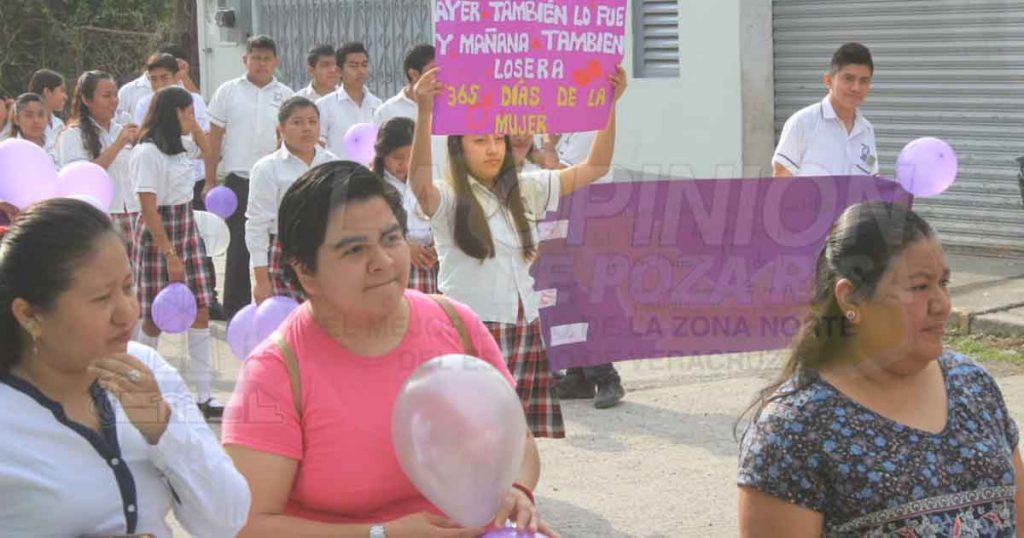 Exigen alto a la violencia contra las mujeres