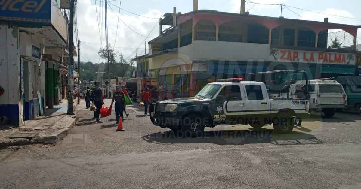No se instaló la plaza dominical en Cerro Azul