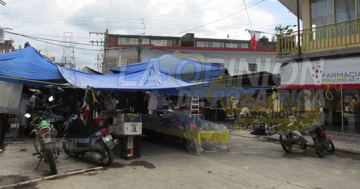 Tianguis inseguro y de alto riesgo