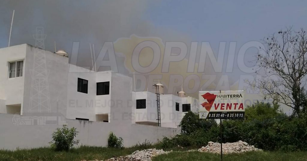 Incendio de Ciénega provoca caída de cenizas en la ciudad