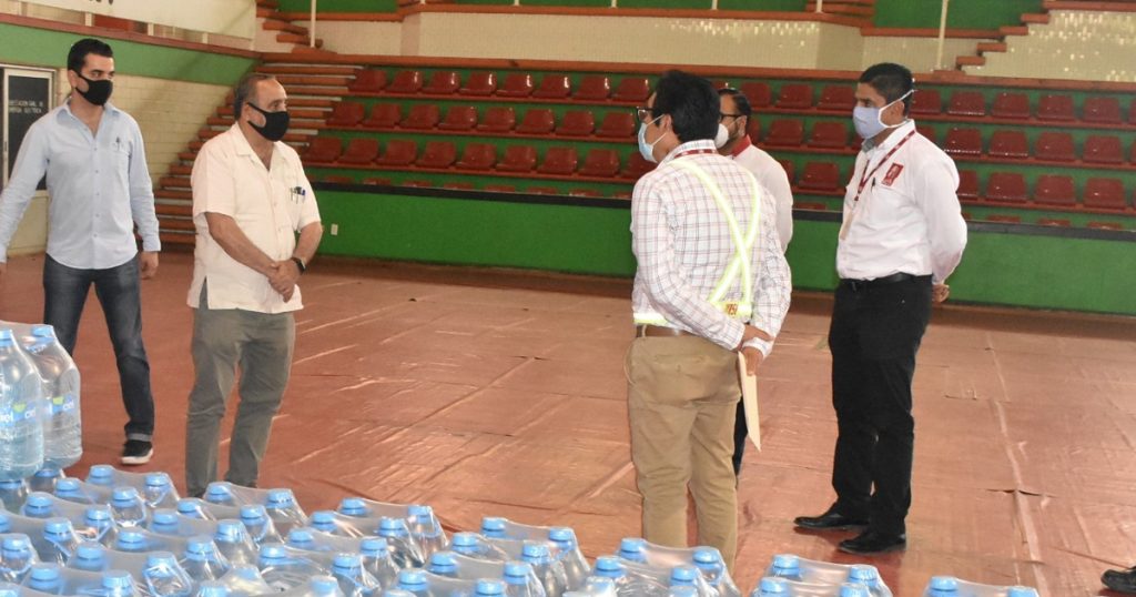 Empresas privadas se suman a las acciones que lleva a cabo el gobierno de Poza Rica