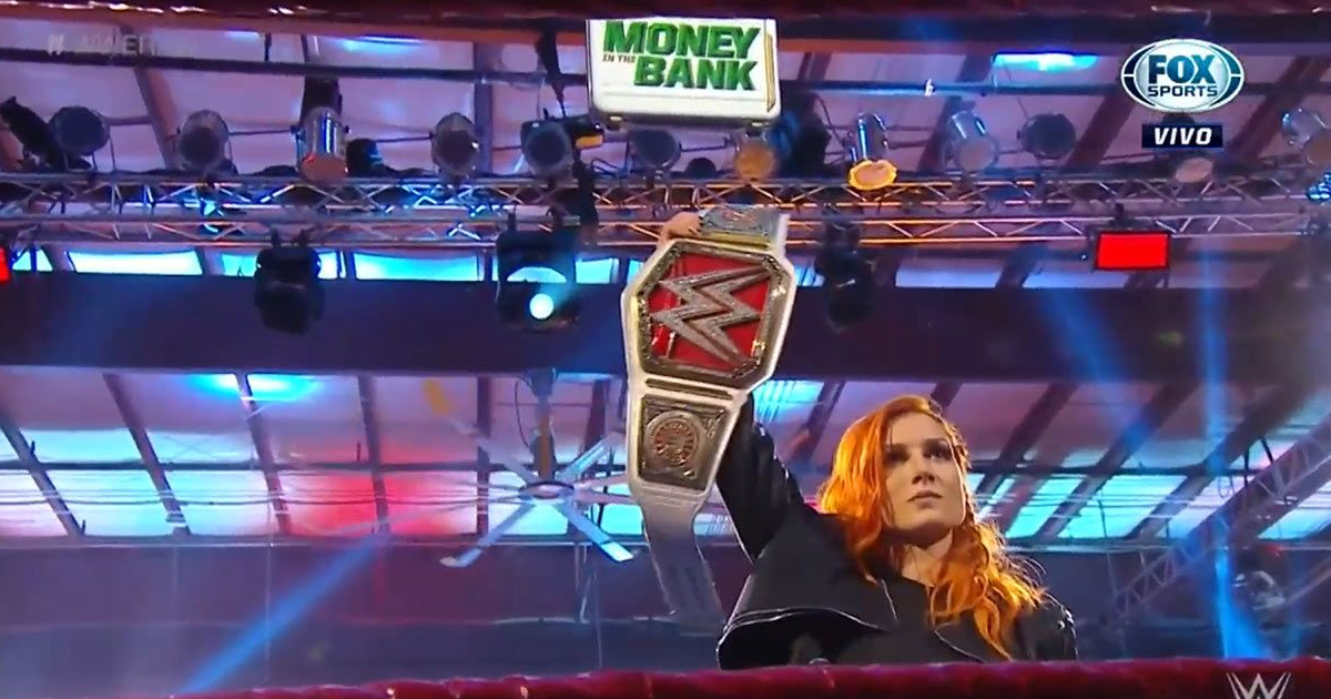 ¡Becky Lynch ya espera a la ganadora de Money In The Bank!