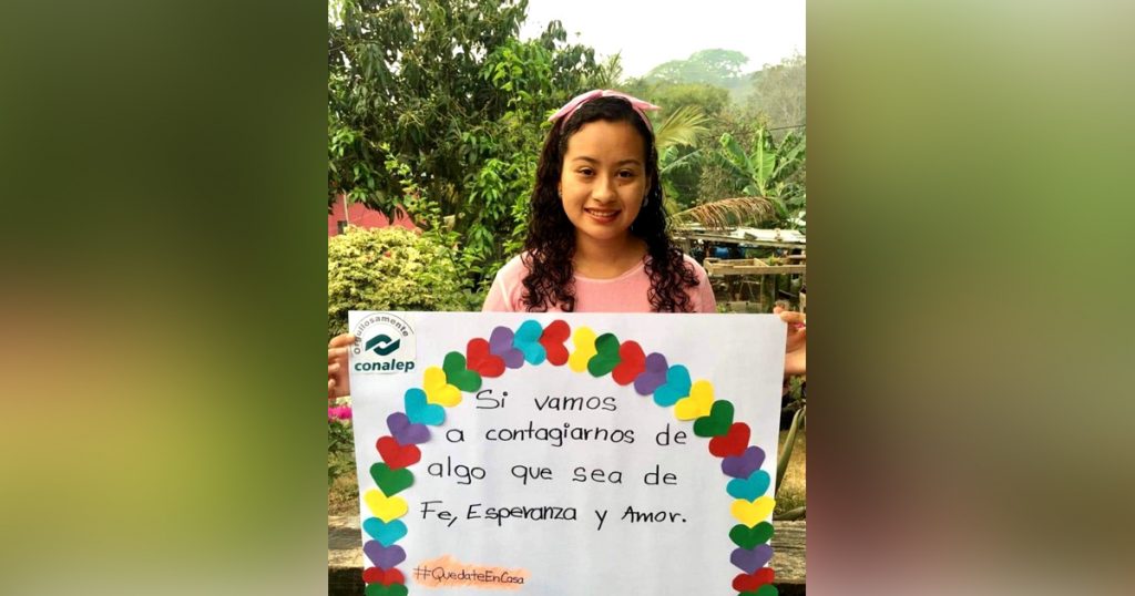 Alumnos fomentan el Quédate en Casa a través de las redes
