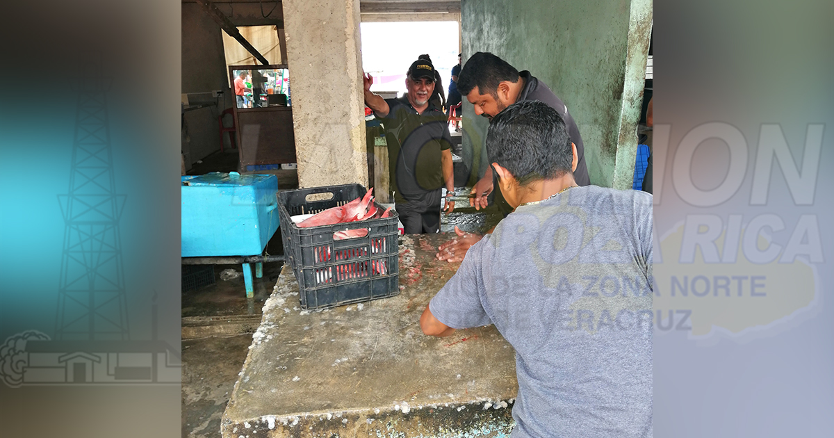 Pescadores sin abastecer de marisco