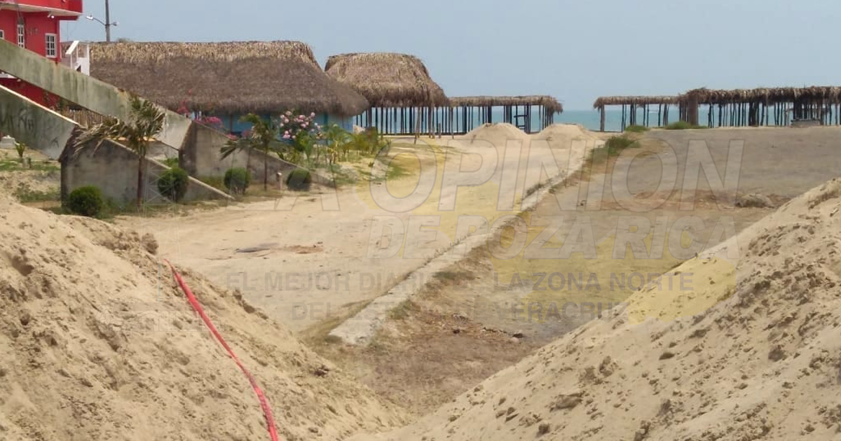 Restaurantes de playas se mantienen cerrados