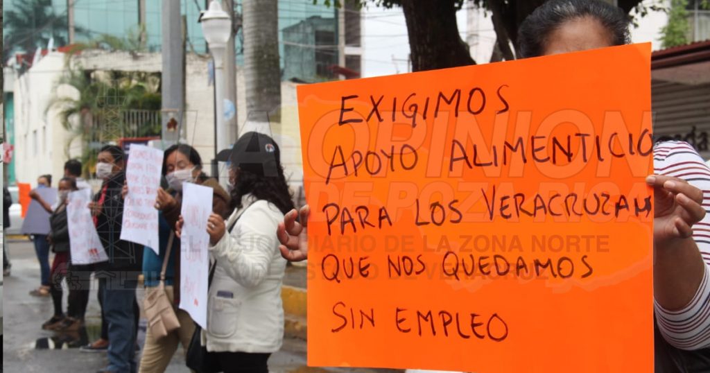 Colonos claman comida