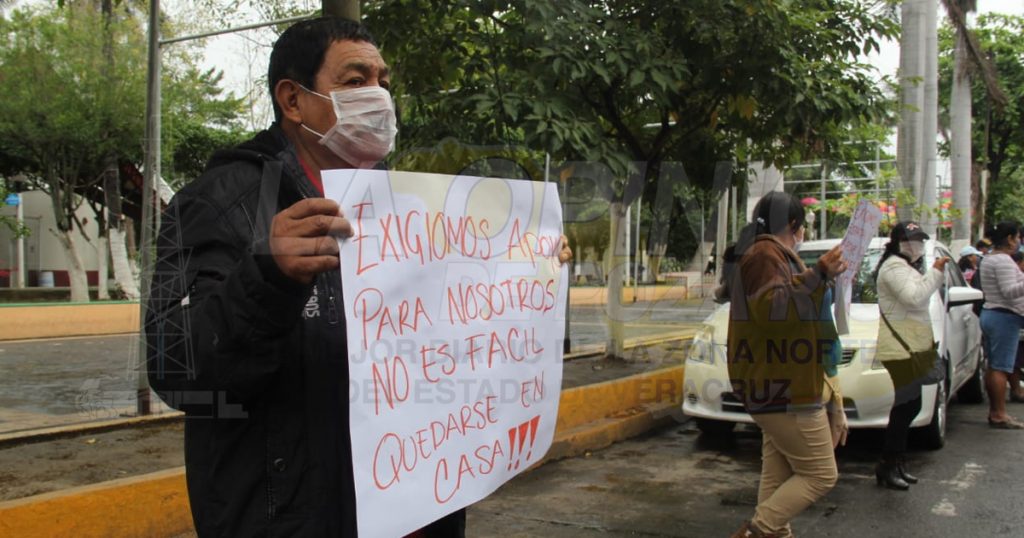 Colonos claman comida