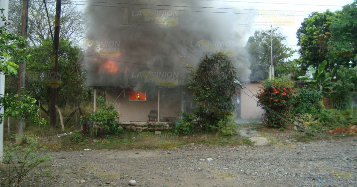 Incendio de vivienda pudo ser provocado