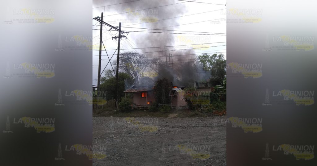 Incendio de vivienda pudo ser provocado