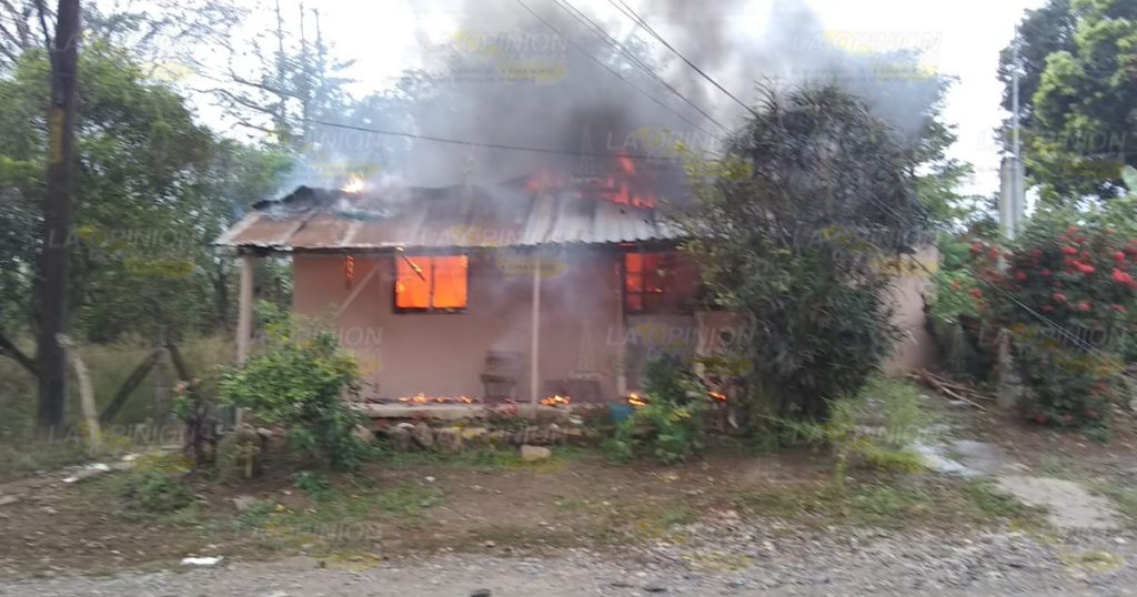 Incendio de vivienda pudo ser provocado