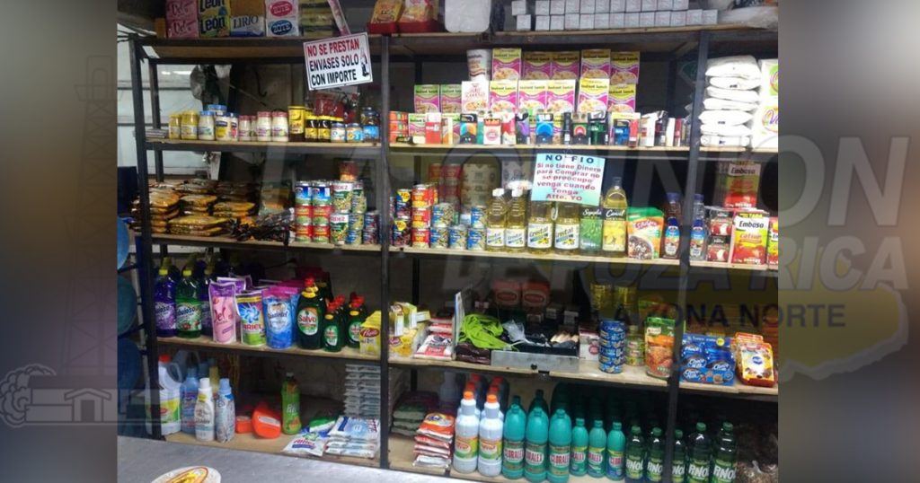 Comienzan los estragos atracan tiendita