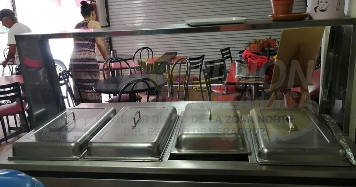 Desmantelan restaurantes tradicionales de Tuxpan