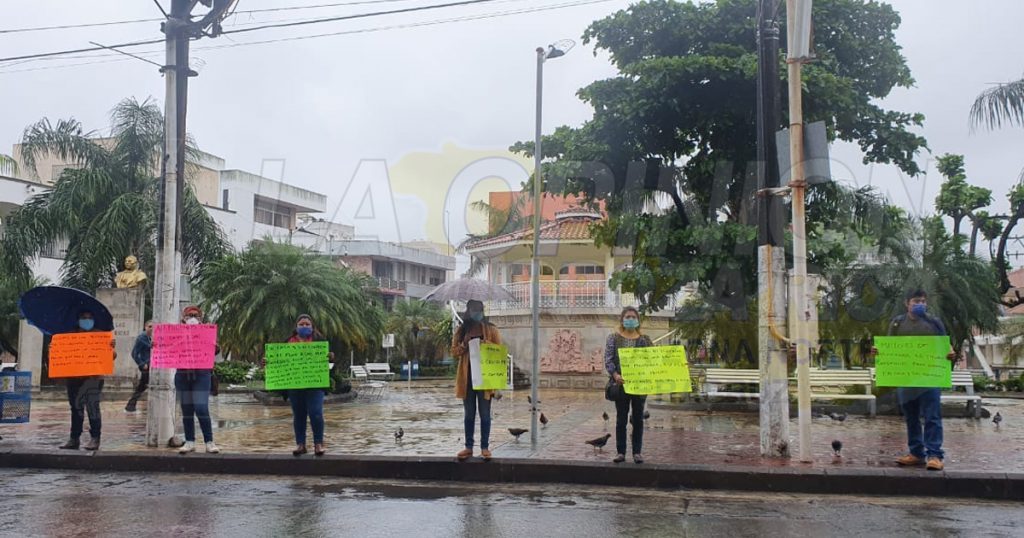 Demandan apoyo alimentario para familias que se quedaron sin empleo