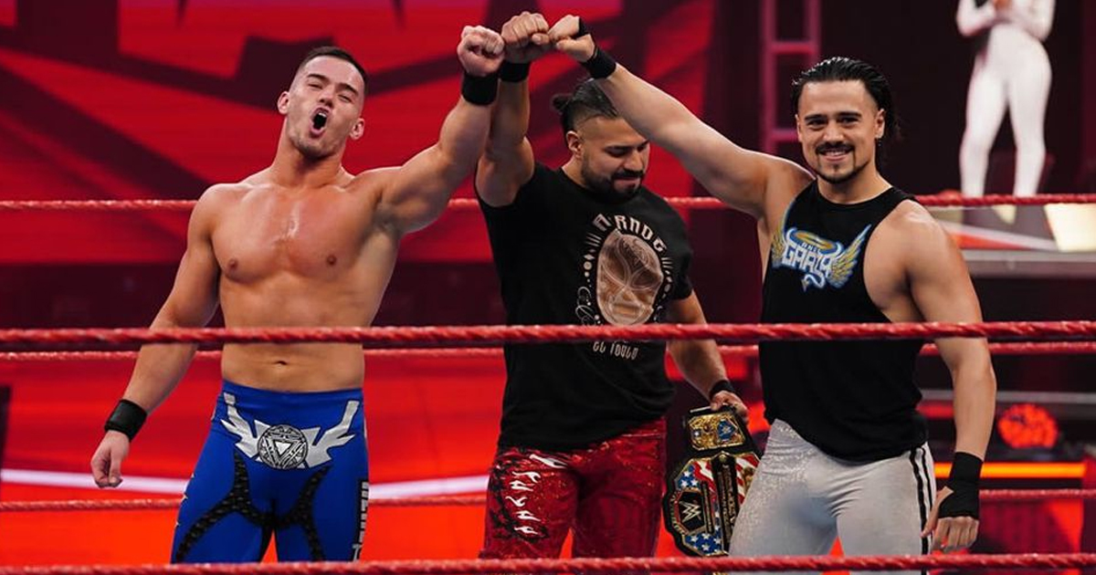 WWE. Andrade, Ángel Garza y Austin Theory ¿Ingobernables en RAW?