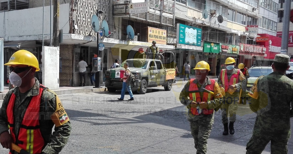 En marcha Plan DN-III-E por Covid-19 en Tuxpan