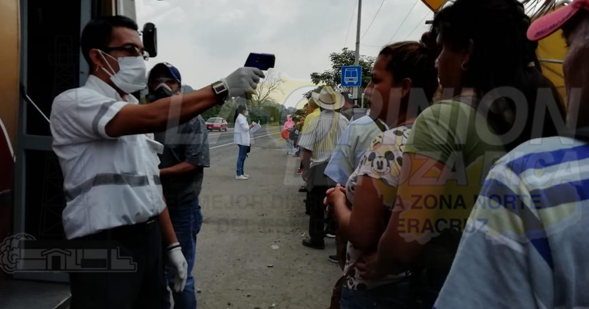 Estrictas medidas de salud para el transporte foráneo