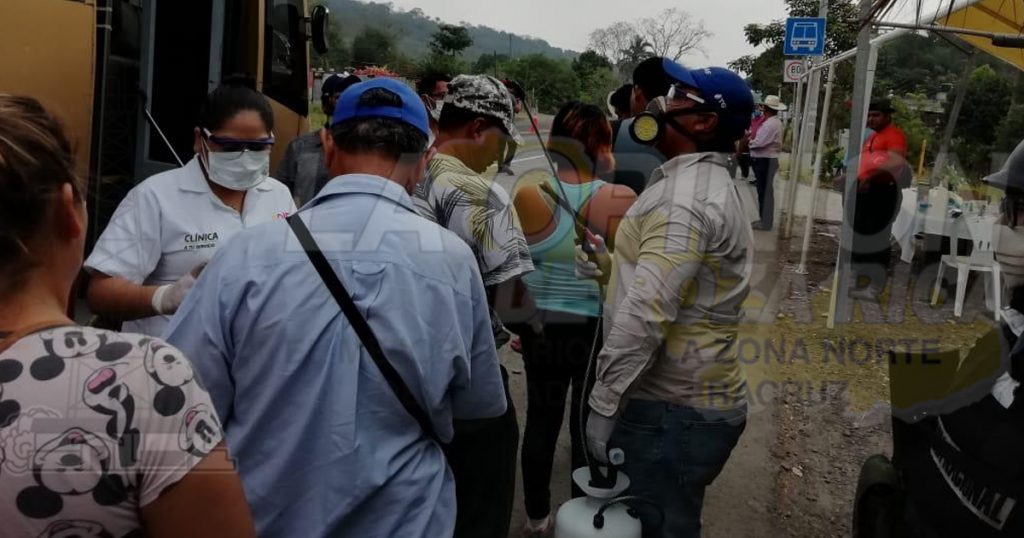 Estrictas medidas de salud para el transporte foráneo