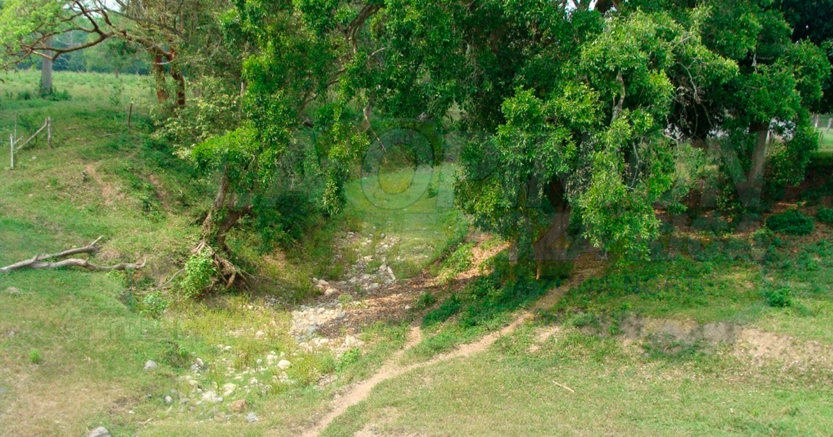 Ante la falta de lluvias, varios ríos están secos
