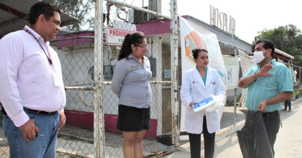 Alcalde de Naranjos entrega equipo de Protección en el hospital civil