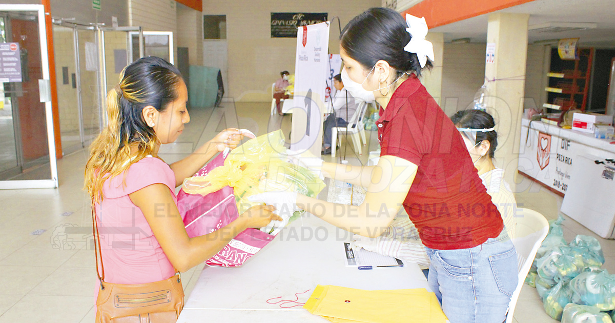 Despensas a los más vulnerables