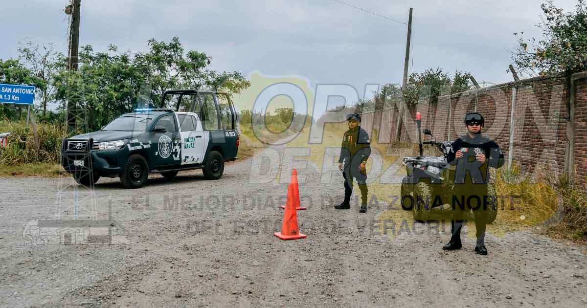 A la baja, delitos de alto impacto, reportan autoridades en Tuxpan