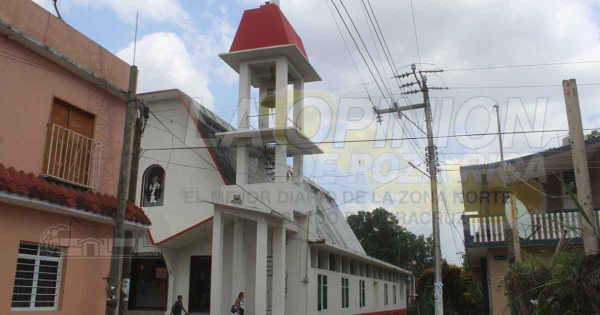 En Cazones, realizan misas en domicilios